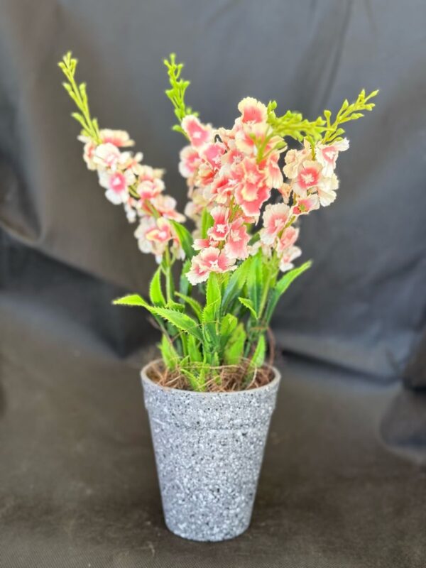 Blossom Grey Ceramic Planter - Image 2