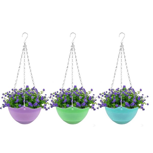 Premium Multi-Color Hanging Pots for Home & Garden Decor - Image 4