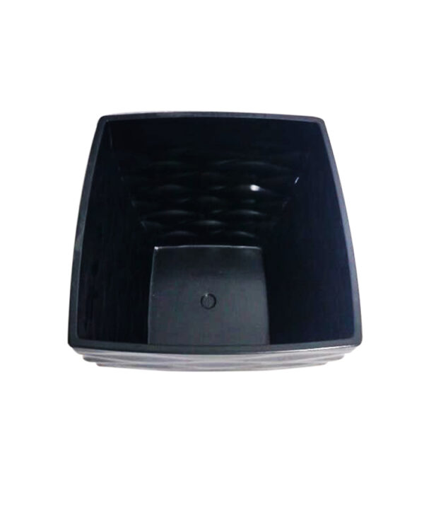 Premium Black Square Planter – Modern & Durable - Image 3